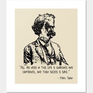 Mark Twain Posters and Art